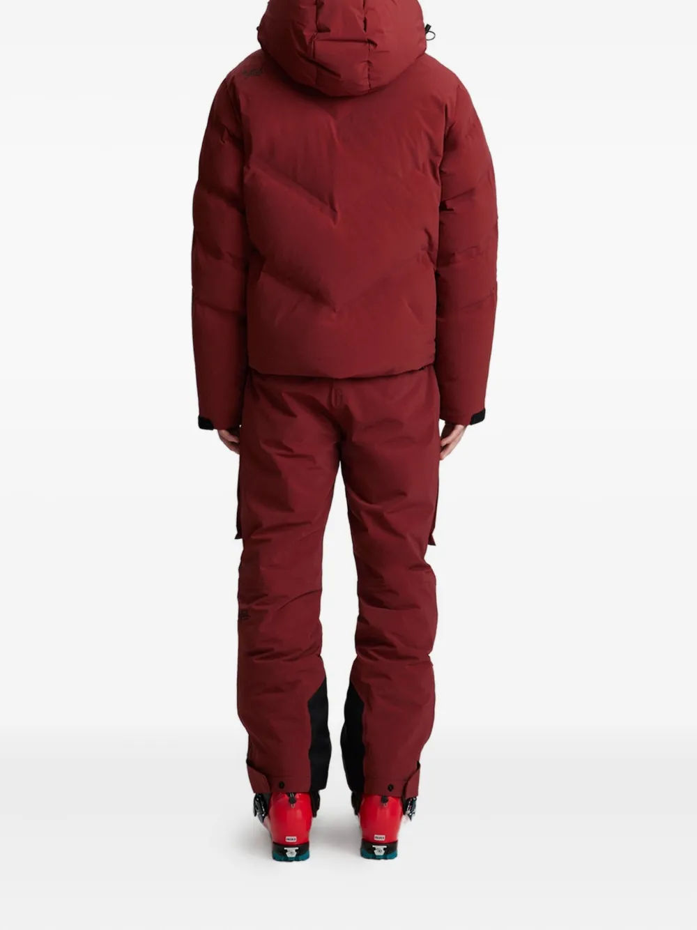 Aztech Mountain Super Lite ski-jack met capuchon Rood