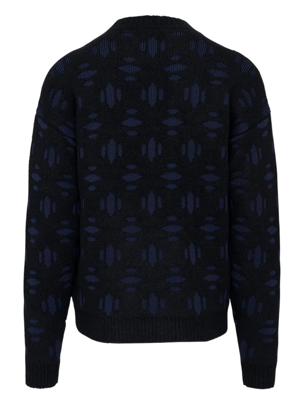 Aztech Mountain Trui met ronde hals en sneeuwvlok Zwart