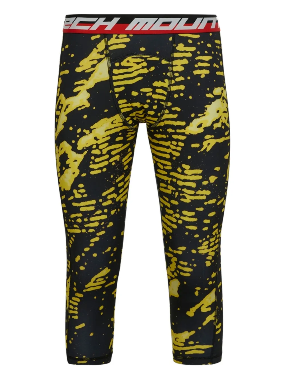 Aztech Mountain printed performance leggings | Black | Image 1