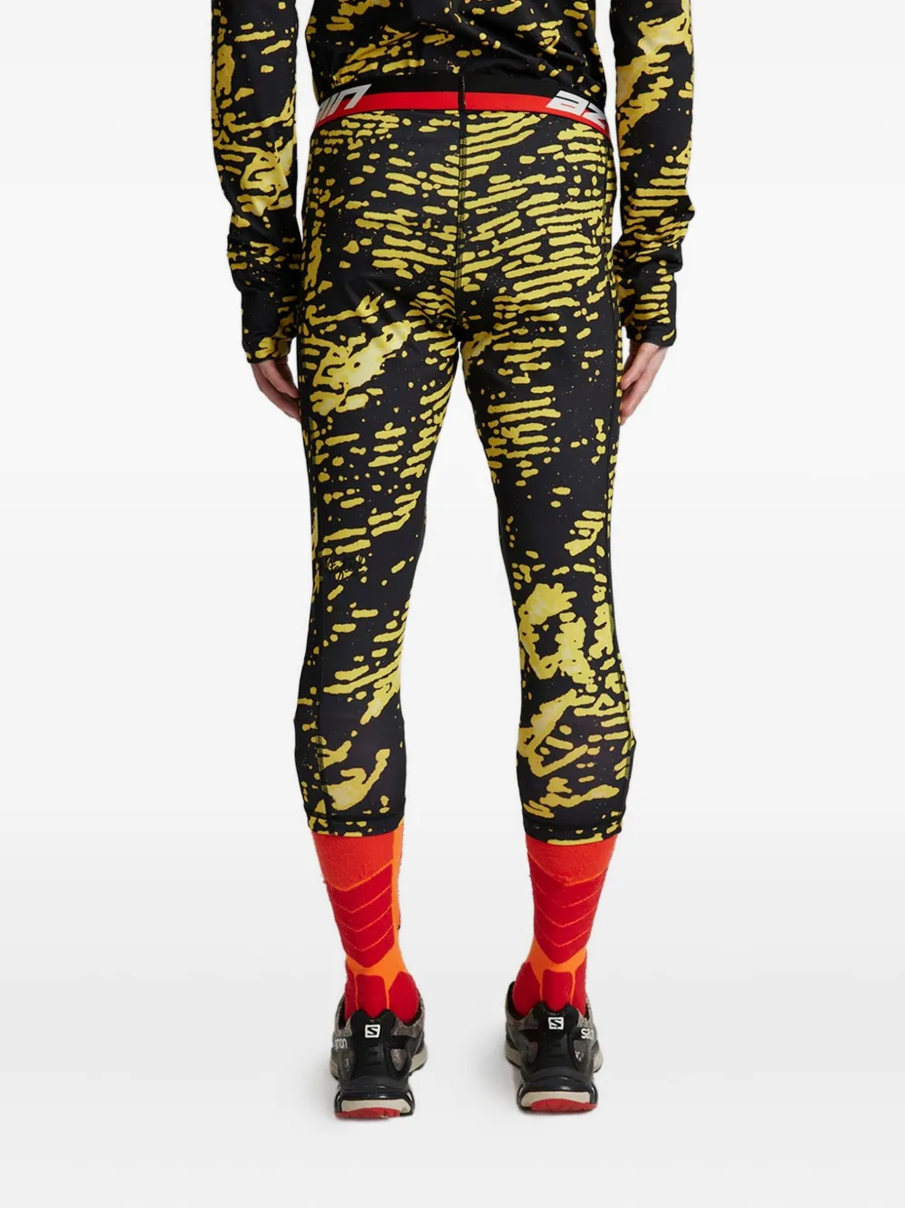 Aztech Mountain Performance legging met print Zwart