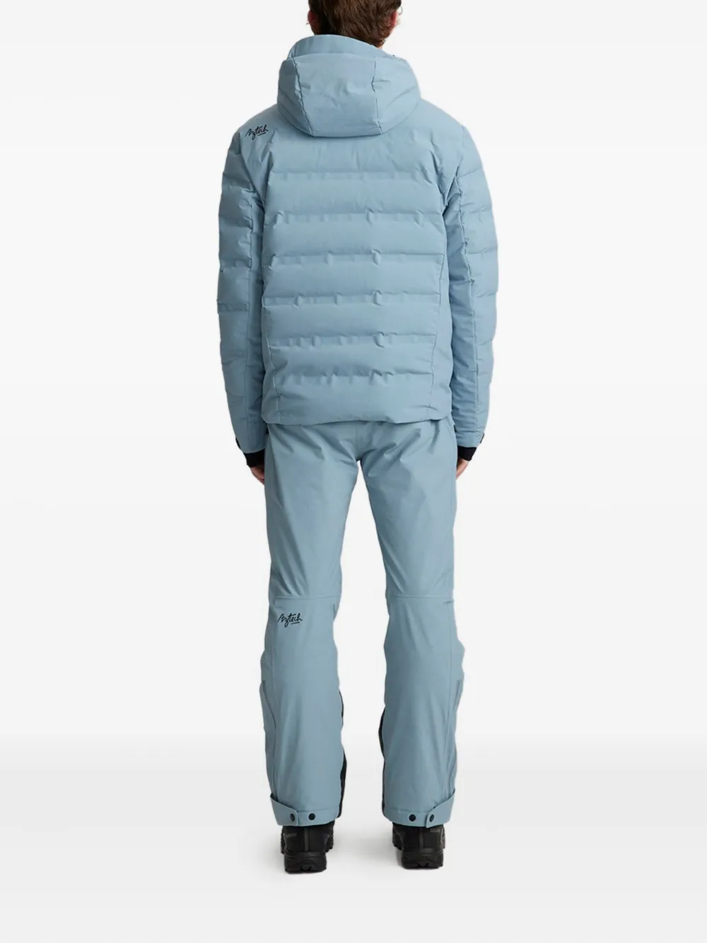 Aztech Mountain Ski-jack met capuchon Blauw