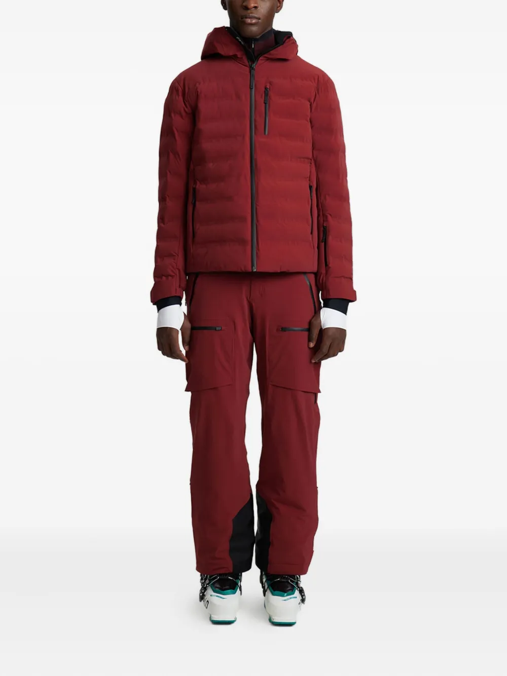 Aztech Mountain PYRAMID hooded jacket - Rood