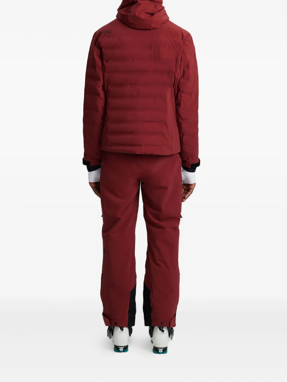 Aztech Mountain PYRAMID jack met capuchon Rood