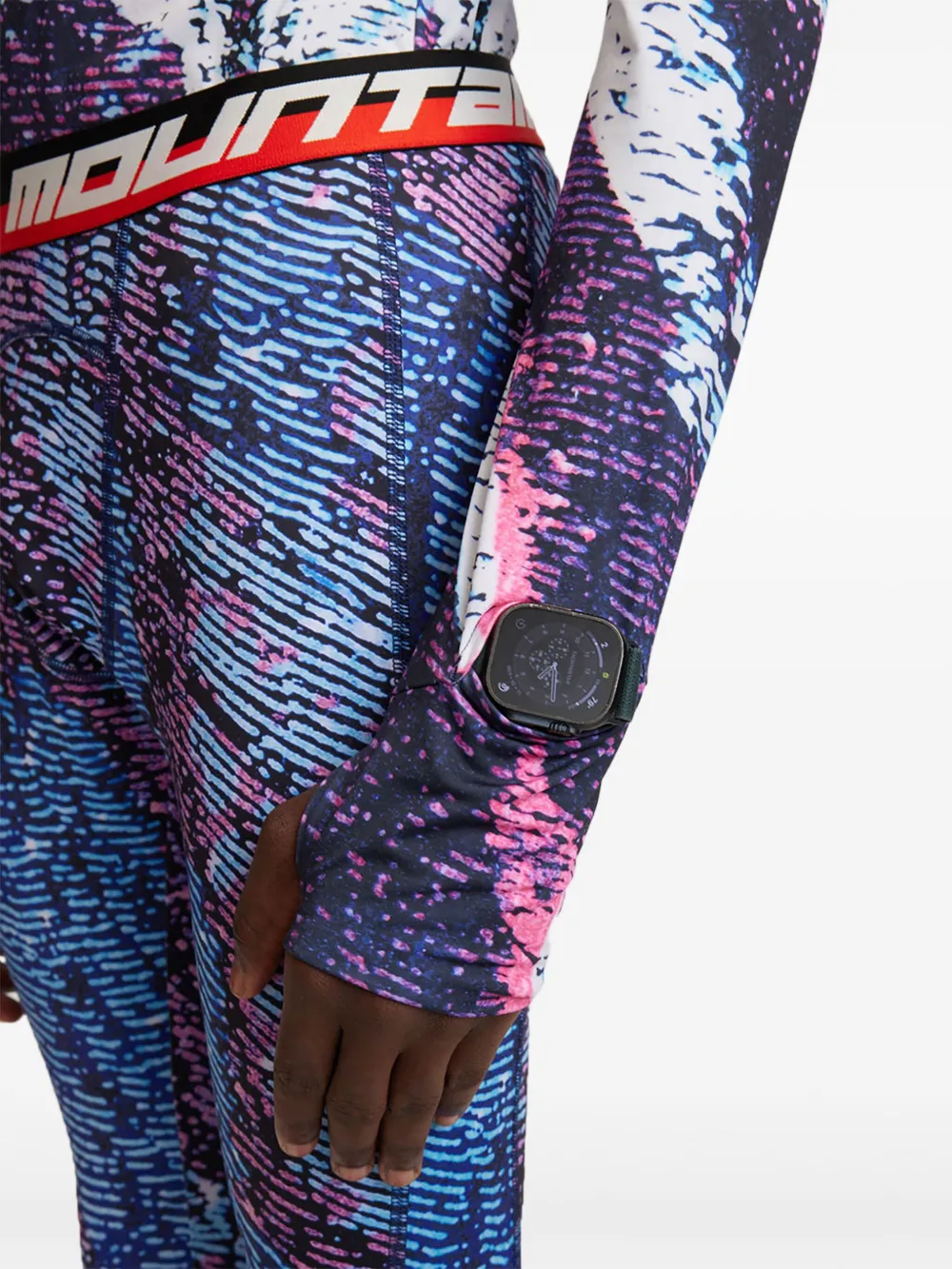 Aztech Mountain Trainingsbroek met patroon Blauw