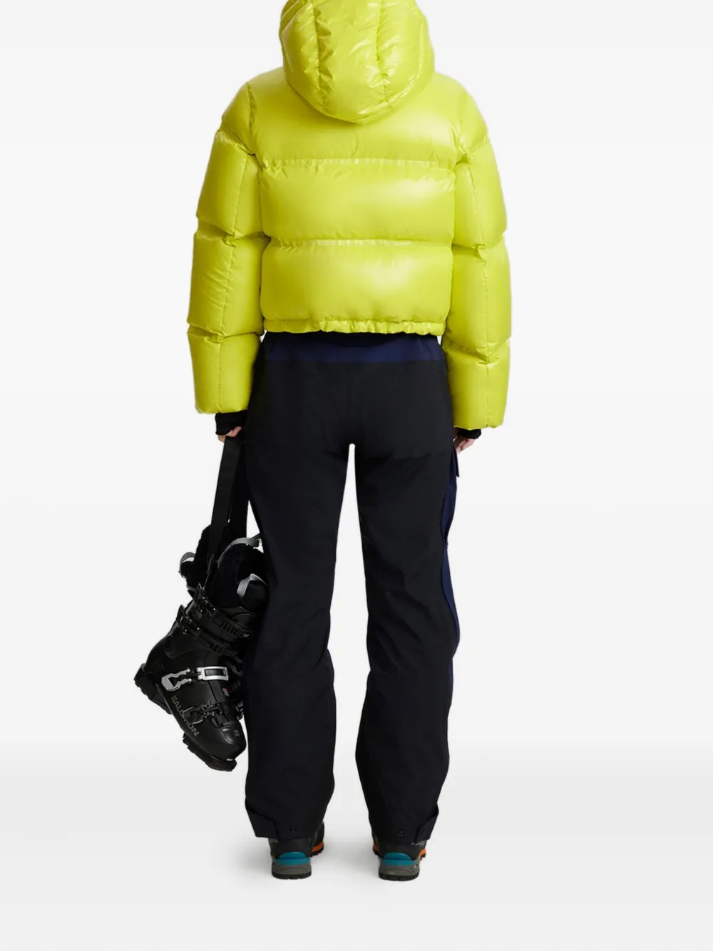 Aztech Mountain Minnie Nuke Hooded Jacket In Yellow