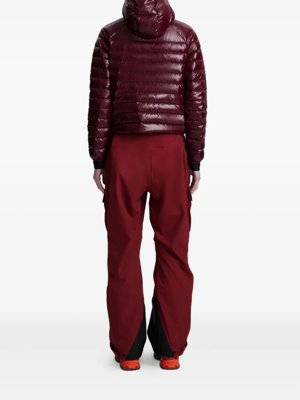 Aztech Mountain Donsjack met capuchon Rood