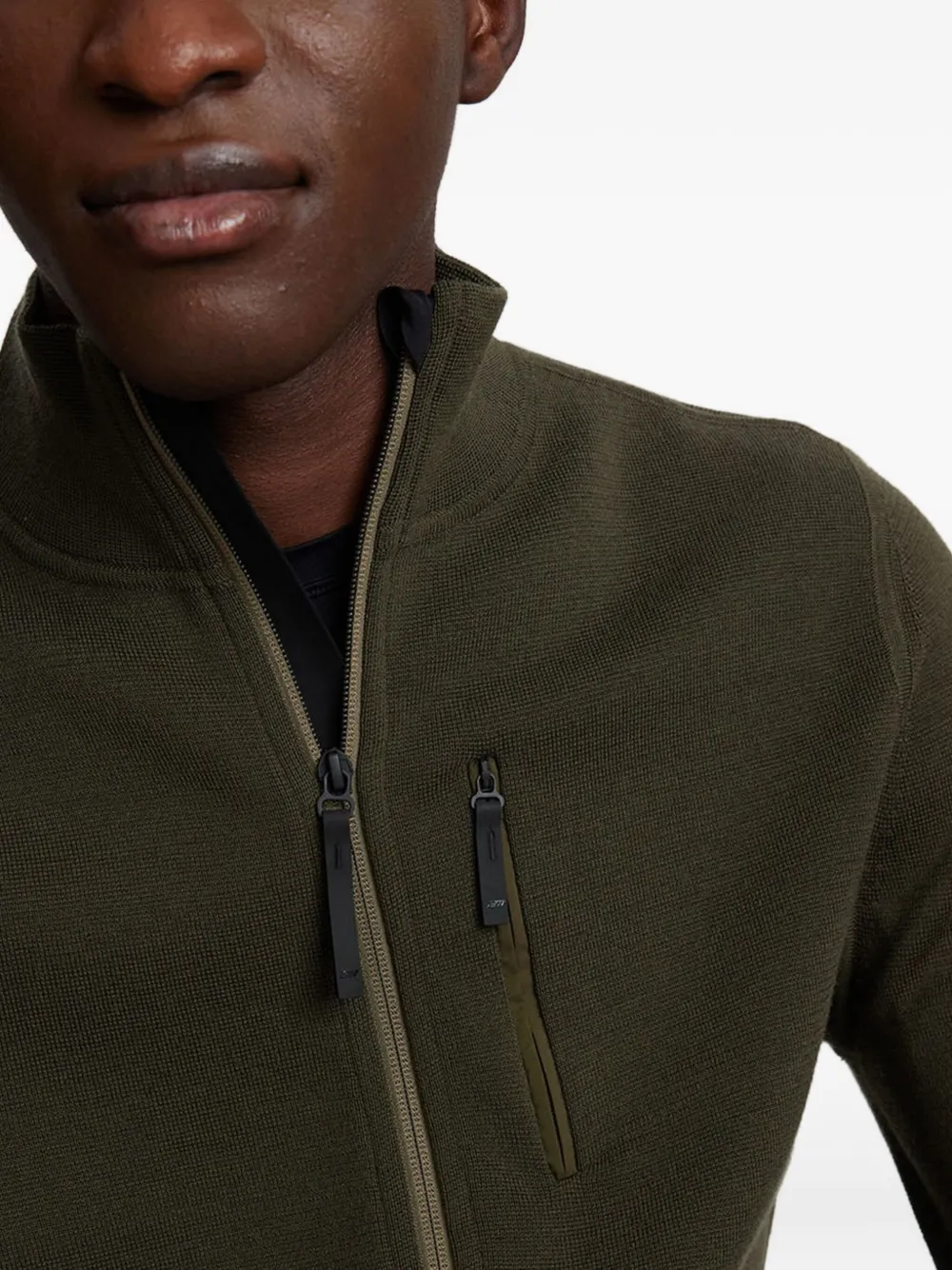 Aztech Mountain Matterhorn sweater met rits Groen