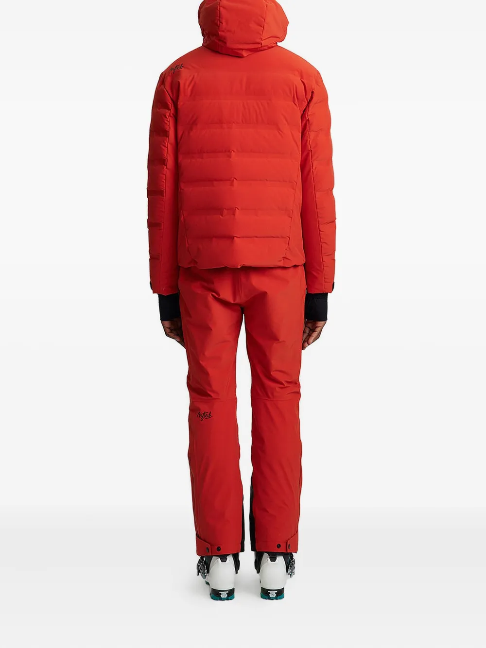 Aztech Mountain Nuke ski-jack met capuchon Oranje