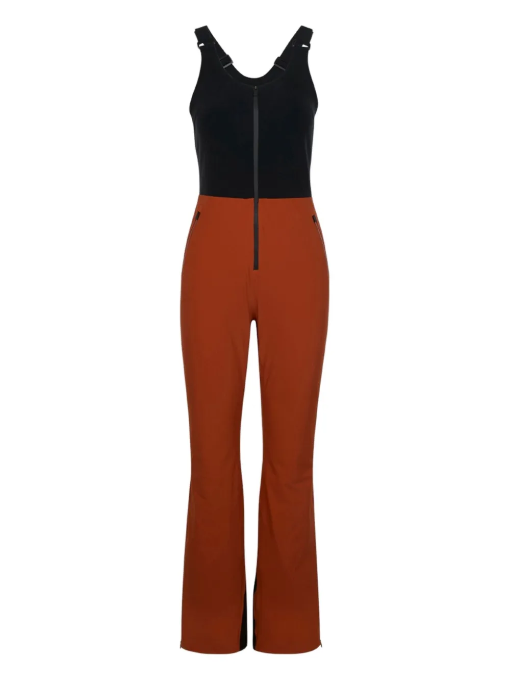 Aztech Mountain Ski-Jumpsuit mit Reißverschluss - Schwarz