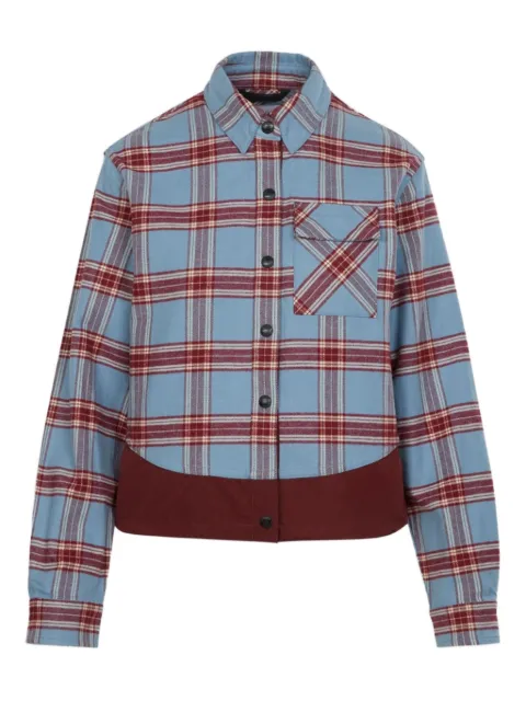 Aztech Mountain Loge Peak checked ski shirt