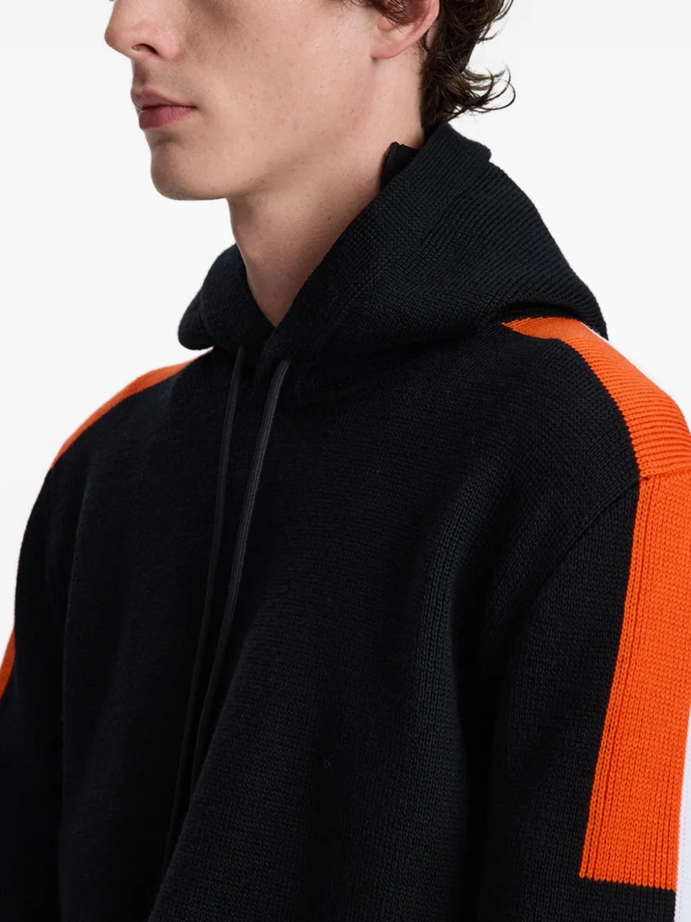 Aztech Mountain Sabich gestreepte hoodie Zwart