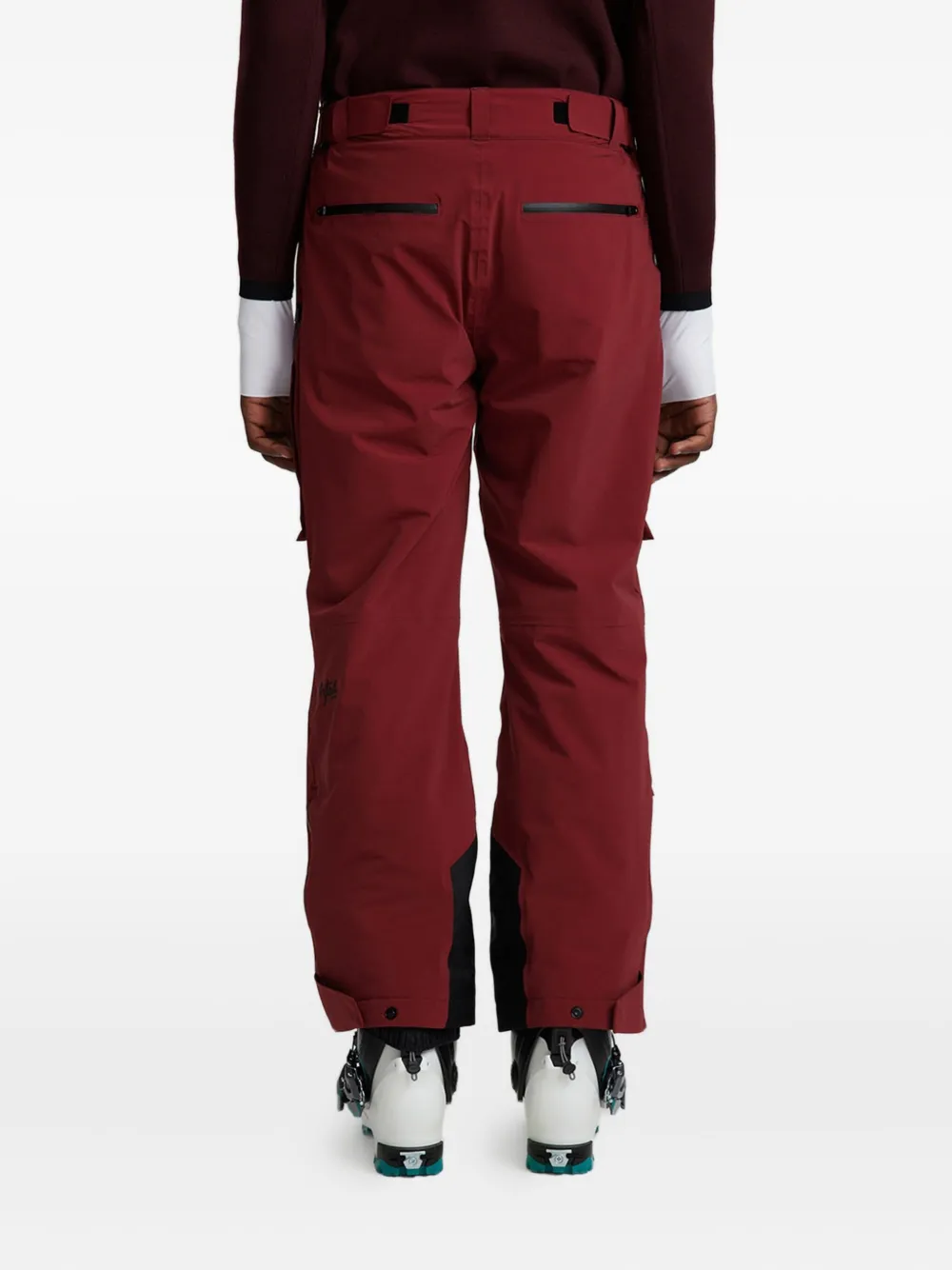 Aztech Mountain PIRAMID skibroek met ritszak Rood