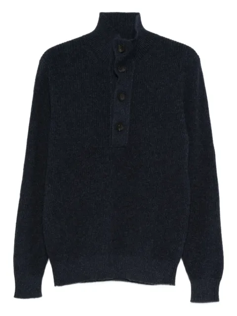 Filippo De Laurentiis button high-neck sweater
