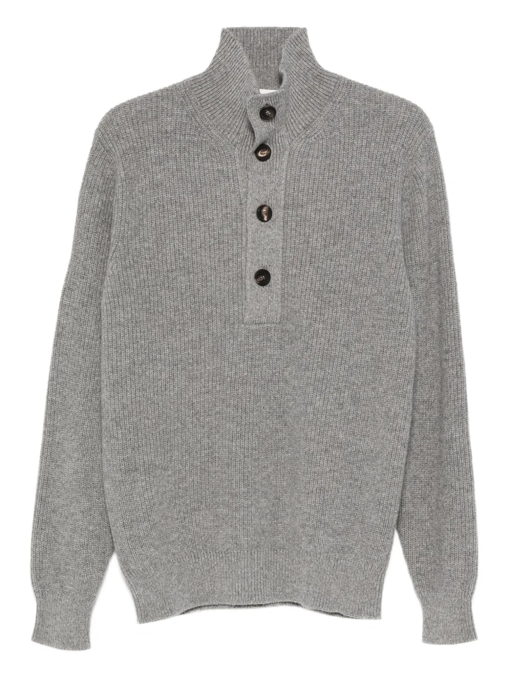Filippo De Laurentiis Pullover mit Stehkragen | Grau | Image 1