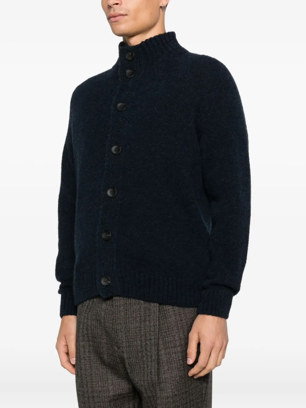 Filippo De Laurentiis Vest met knoop Blauw