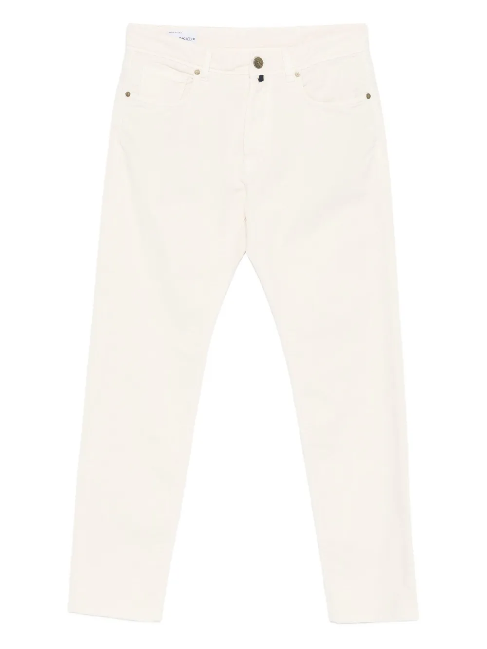 Incotex Straight-leg Trousers In White