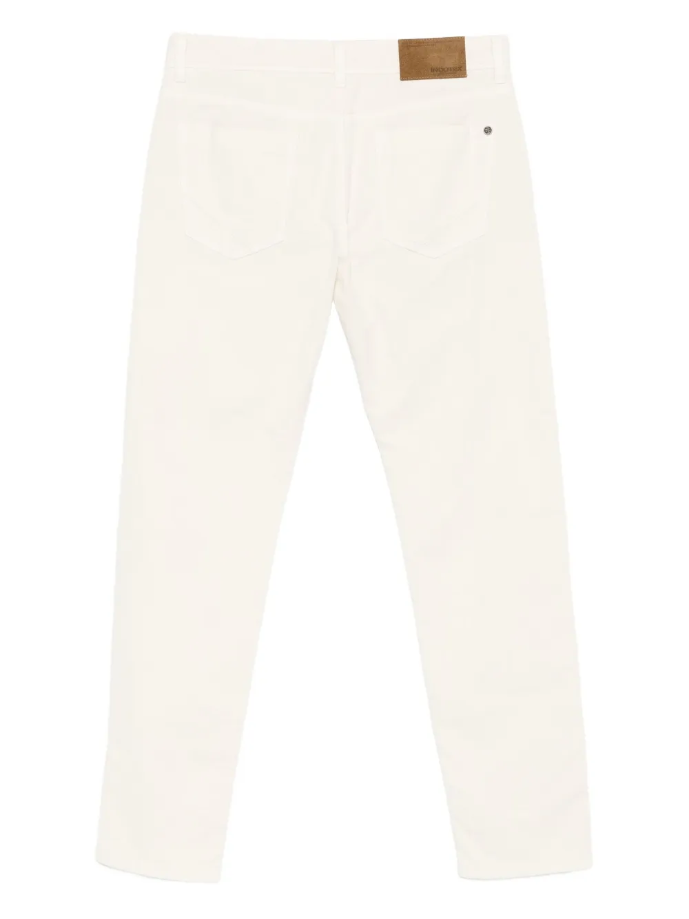 Incotex Straight broek - Wit