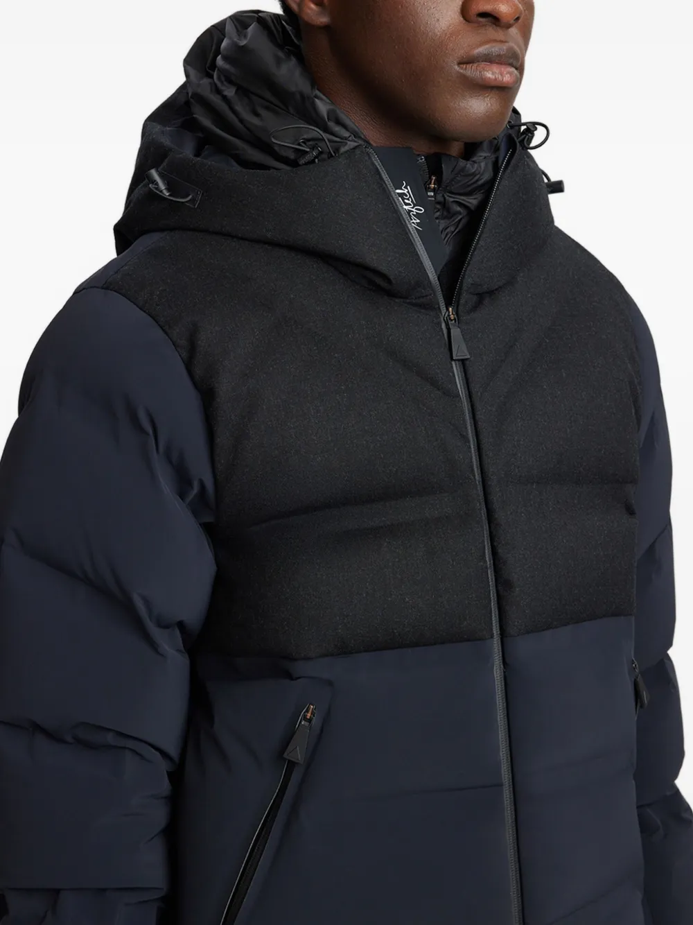 Aztech Mountain Super Lite jack met capuchon Blauw