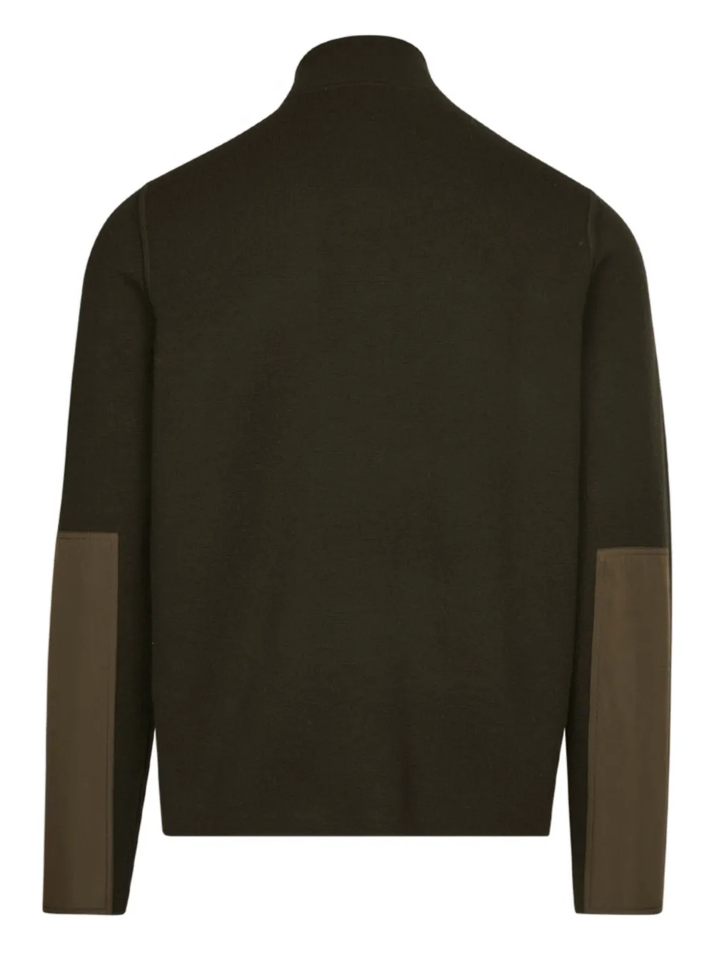 Aztech Mountain Sweater met halve rits Groen