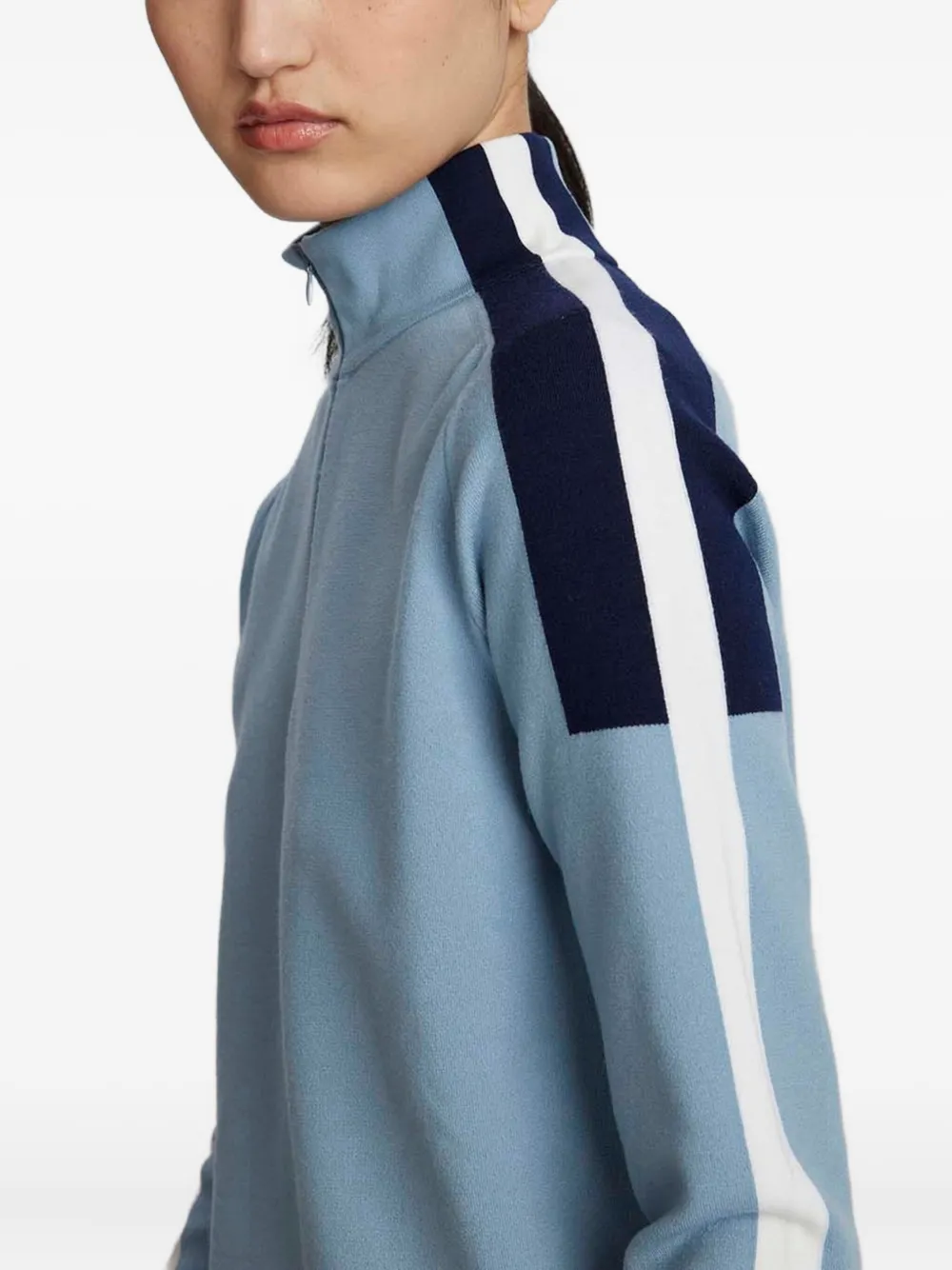 Aztech Mountain Caroline Zip Sweatshirt In Blue