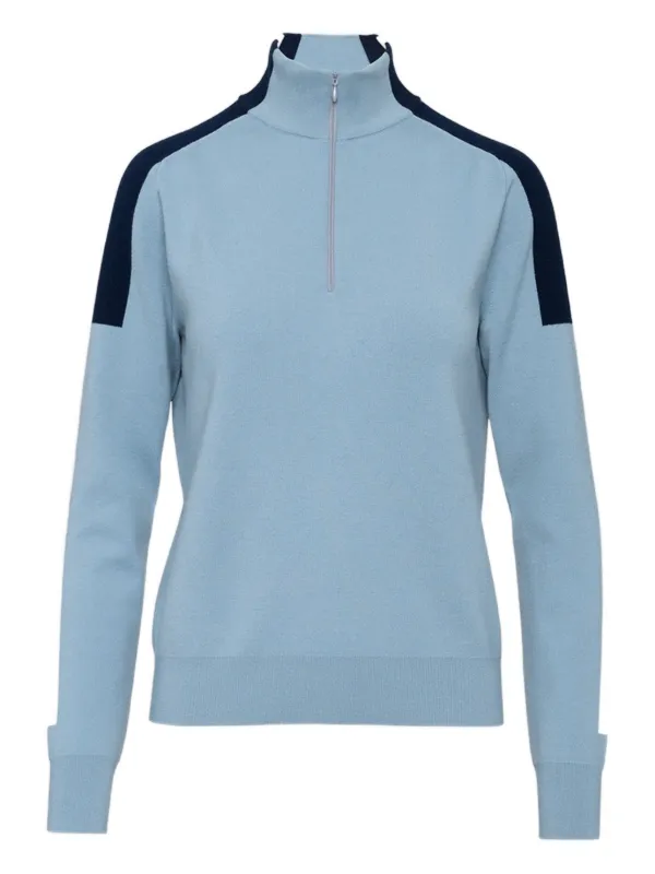 Aztech Mountain Caroline Zip Sweatshirt in Blue