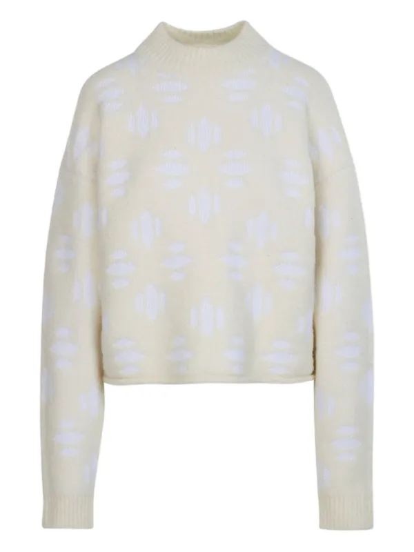 Aztech Mountain Snowflake Sweater in Neutrals