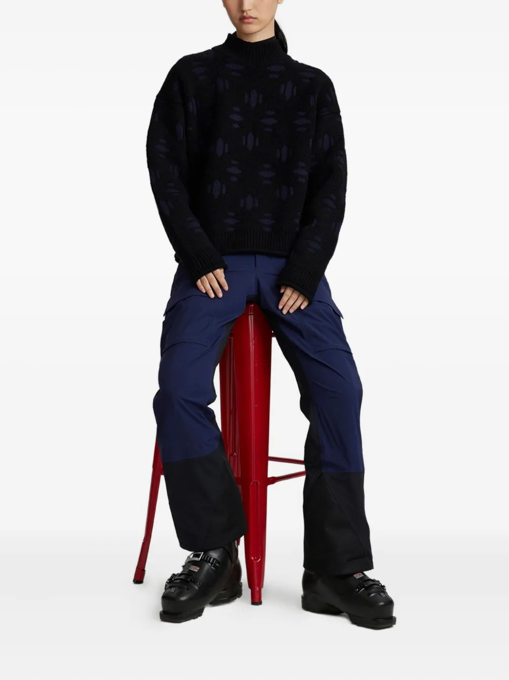Aztech Mountain snowflake sweater | Knitted Sweaters | Image 2