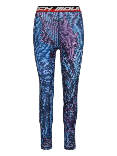 Aztech Mountain Next To Skin printed leggings