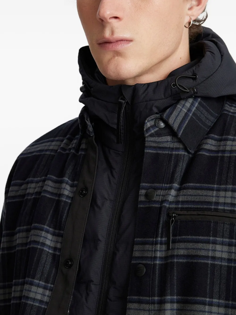 Aztech Mountain Loge Peak ski-shirt Zwart