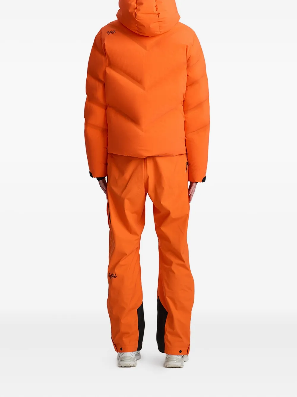 Aztech Mountain Super Lite ski-jack met capuchon en rits Oranje