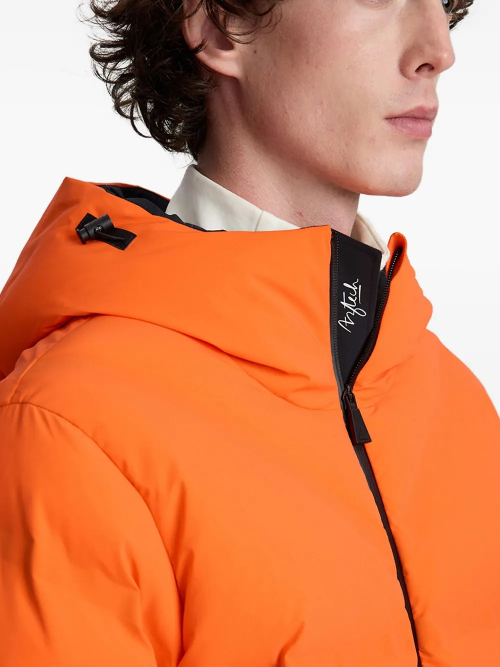 Aztech Mountain Super Lite ski-jack met capuchon en rits Oranje