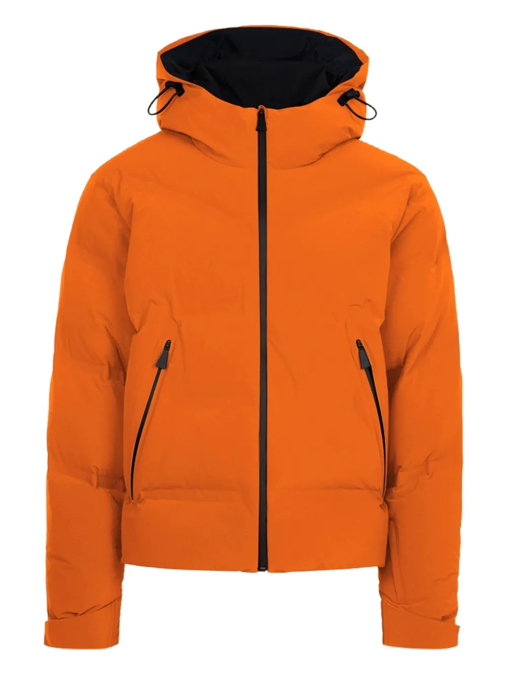 Aztech Mountain Super Lite hooded zip ski jacket | Orange | Image 1