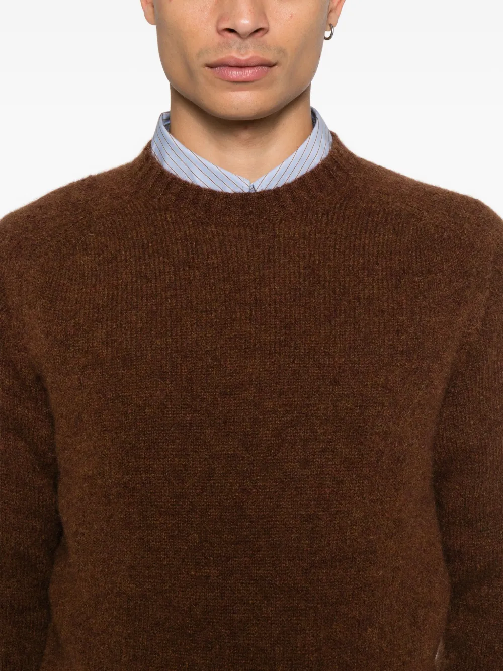Filippo De Laurentiis Trui met ronde hals Rood