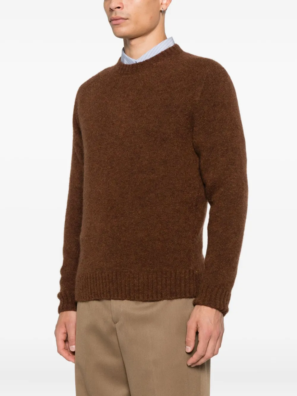 Filippo De Laurentiis Trui met ronde hals Rood