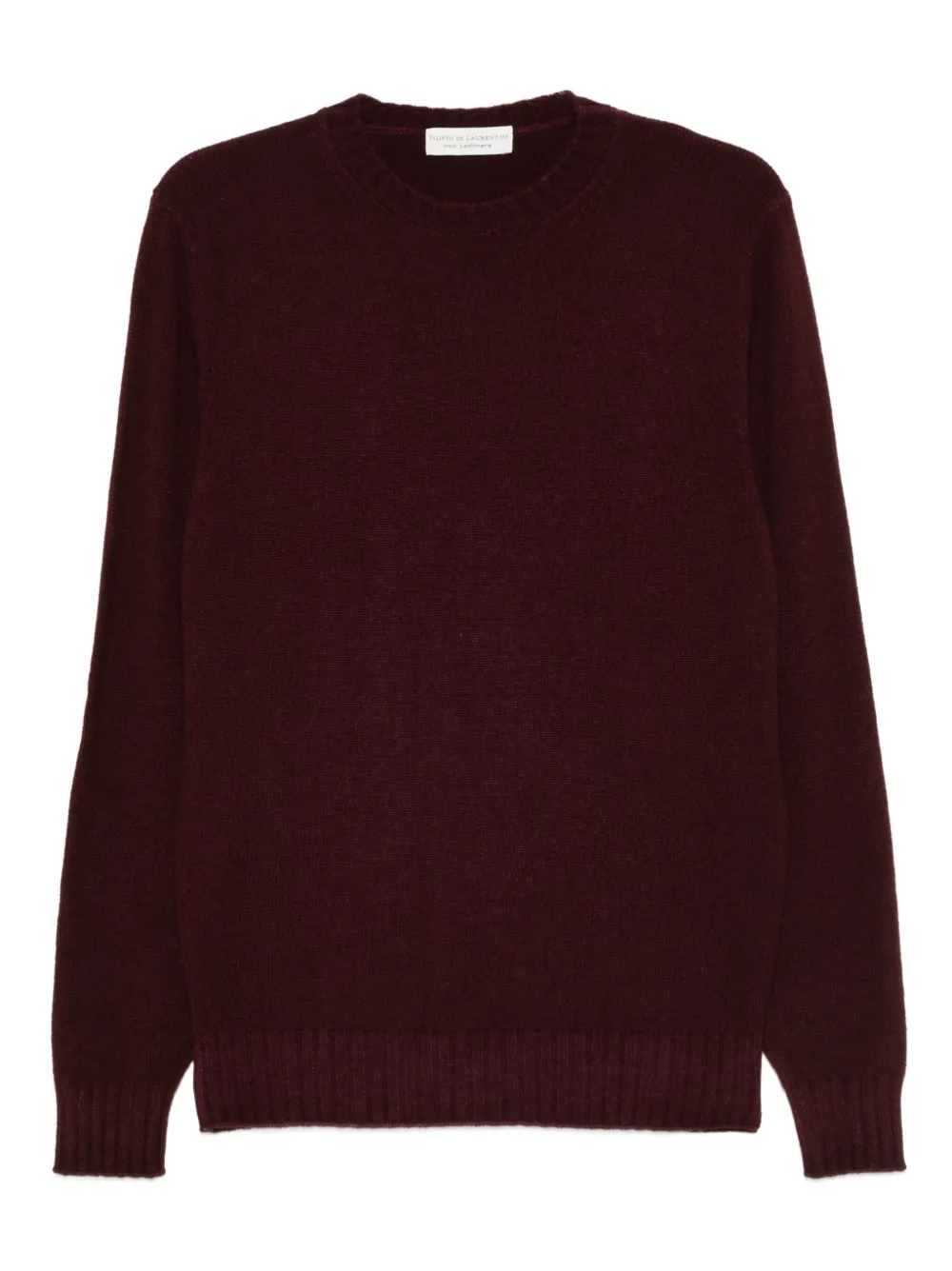 Filippo De Laurentiis ribbed wool sweater | Red | Image 1