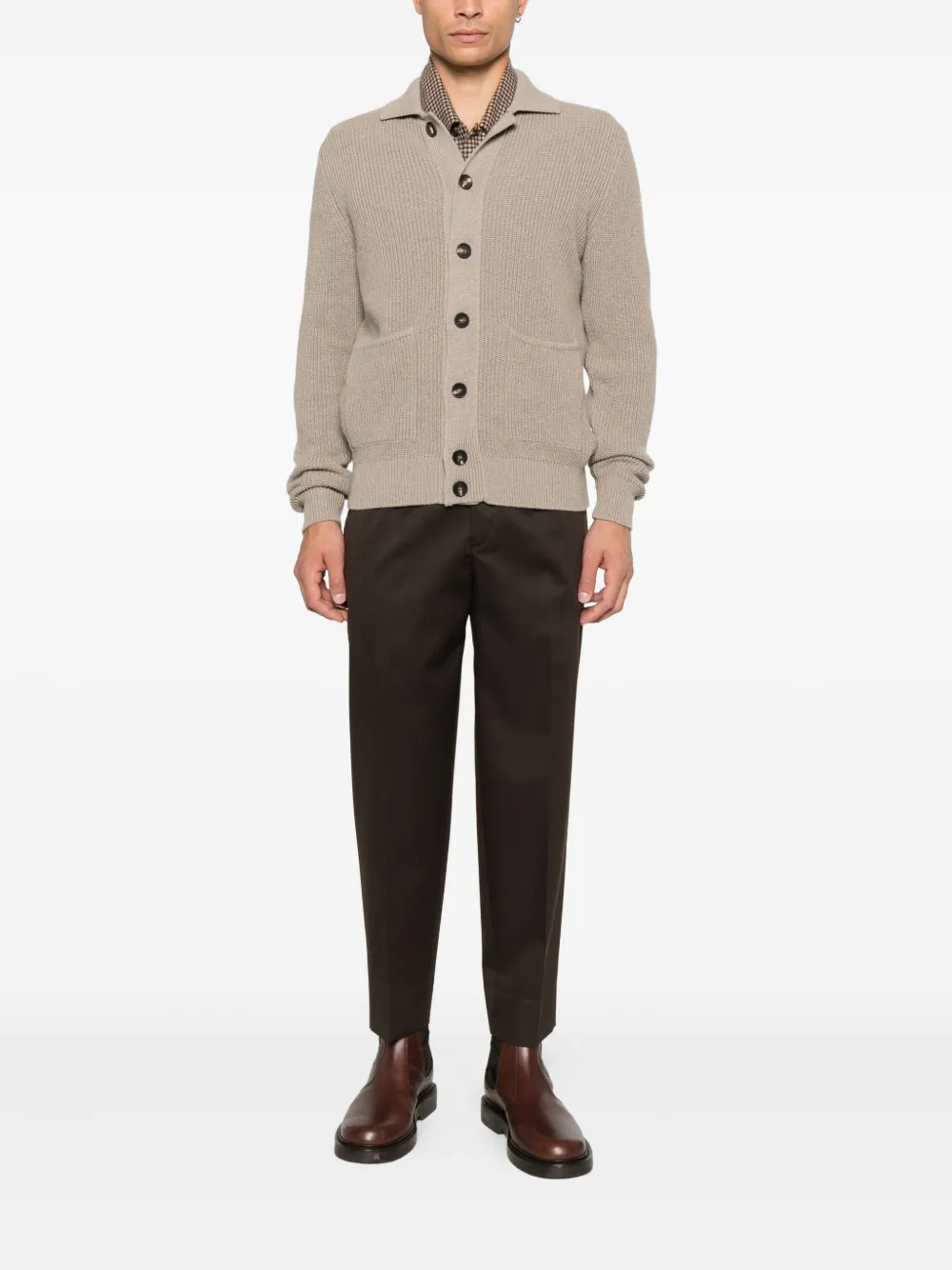 Filippo De Laurentiis pocket buttoned cardigan | Cardigans | Image 2