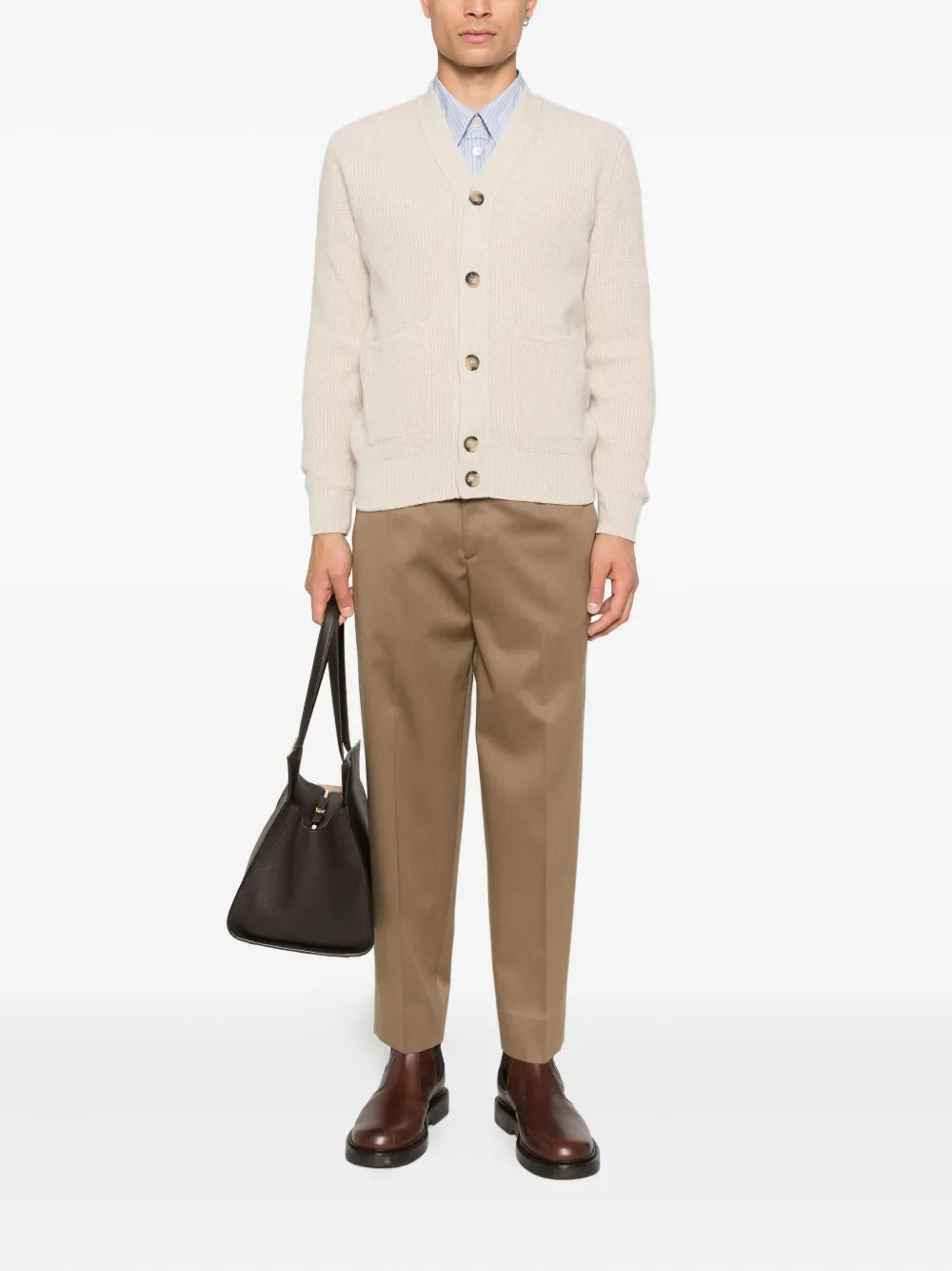Filippo De Laurentiis button pocket cardigan | Cardigans | Image 2