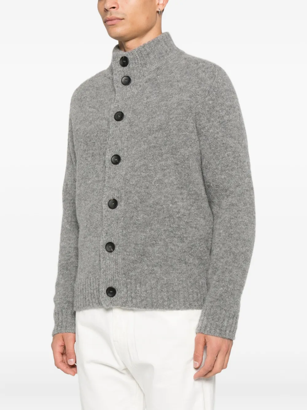 Filippo De Laurentiis Vest met knopen Grijs