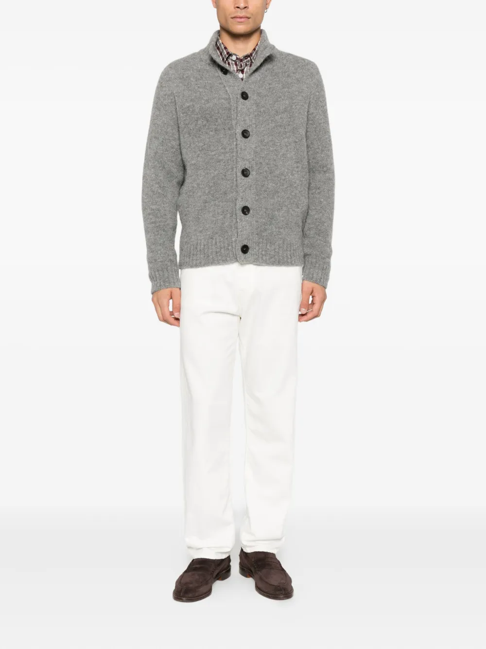 Filippo De Laurentiis buttoned wool cardigan | Cardigans | Image 2