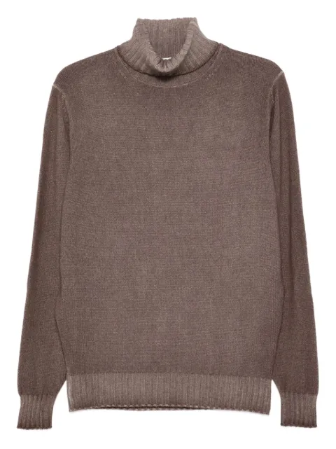 Filippo De Laurentiis roll-neck ribbed knitwear