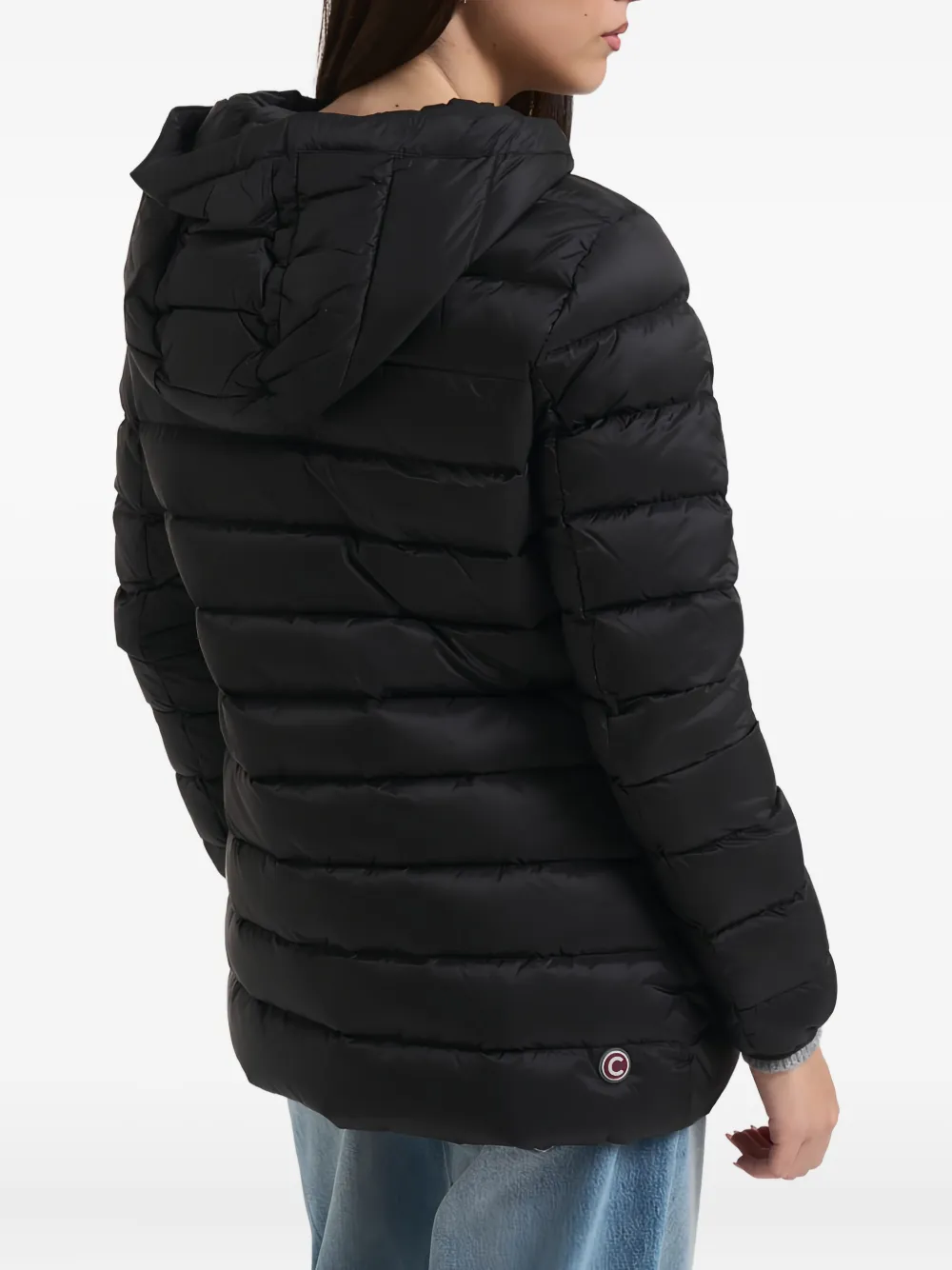 Colmar Hooded Zip-up Jacket In Black