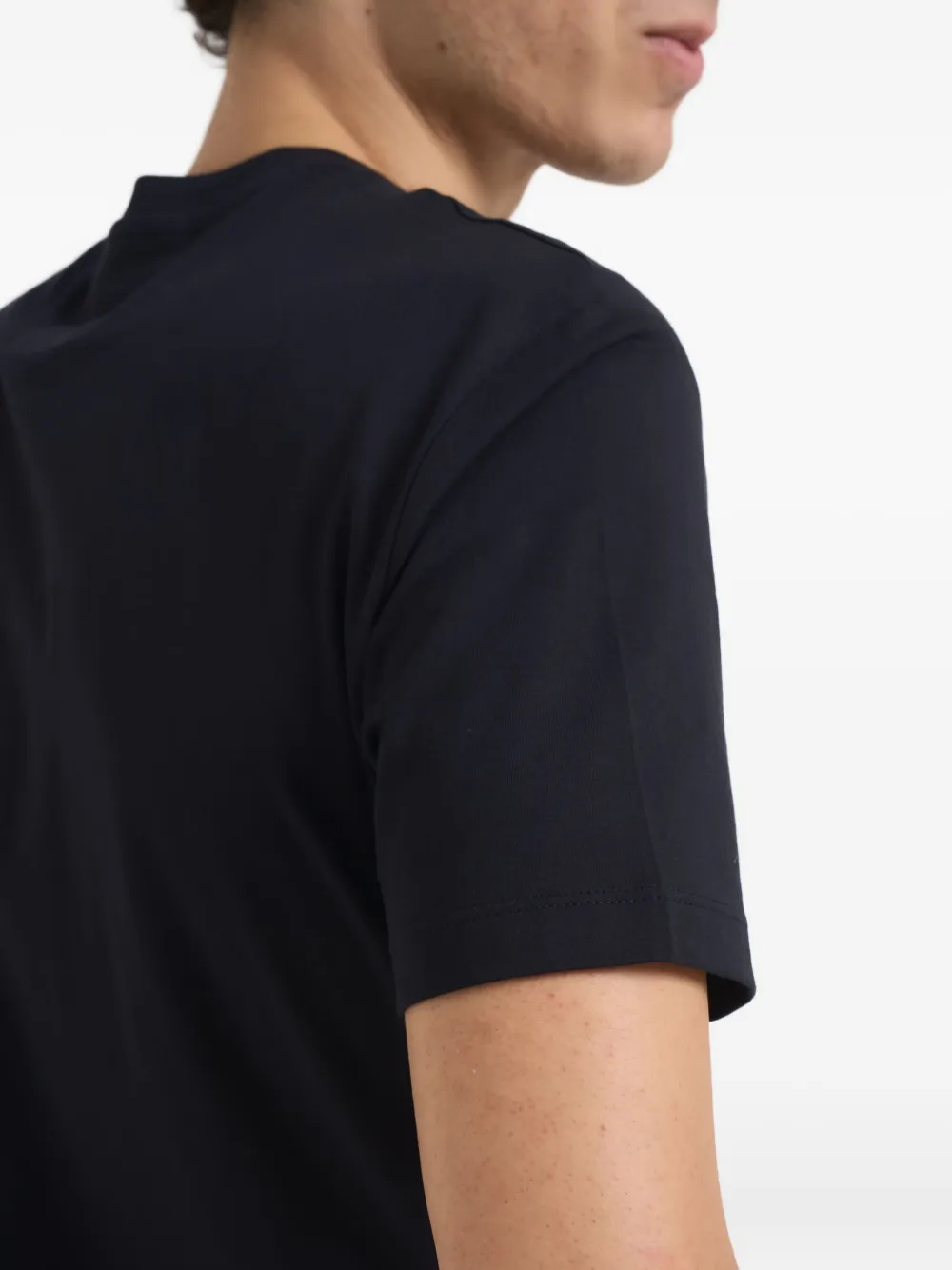 Emporio Armani T-shirt met logo Zwart