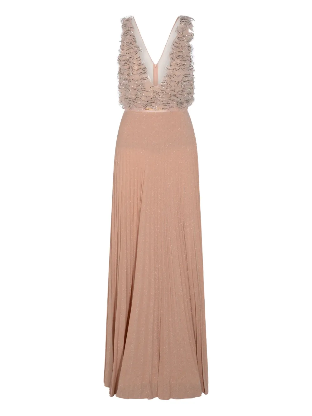 Elisabetta Franchi tulle dress | Neutrals | Image 1