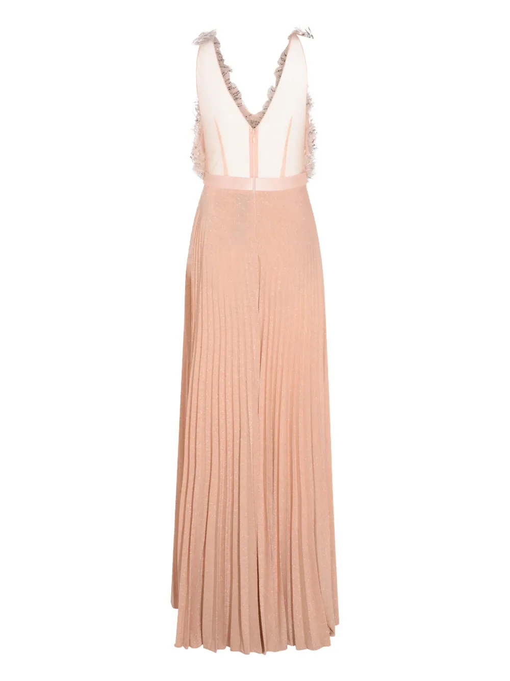 Elisabetta Franchi tulle dress - Beige