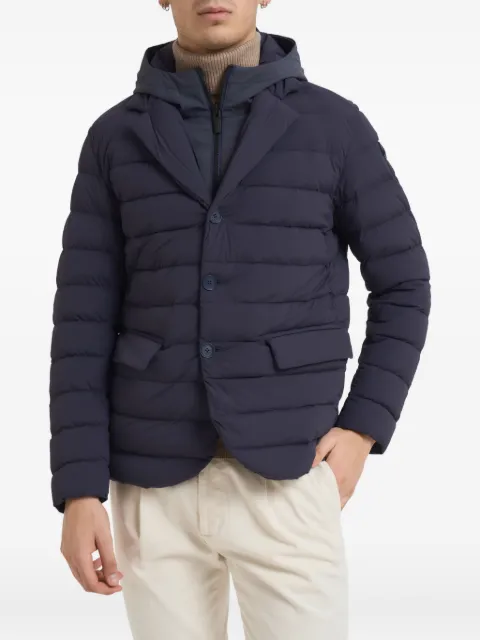 Colmar button hooded jacket