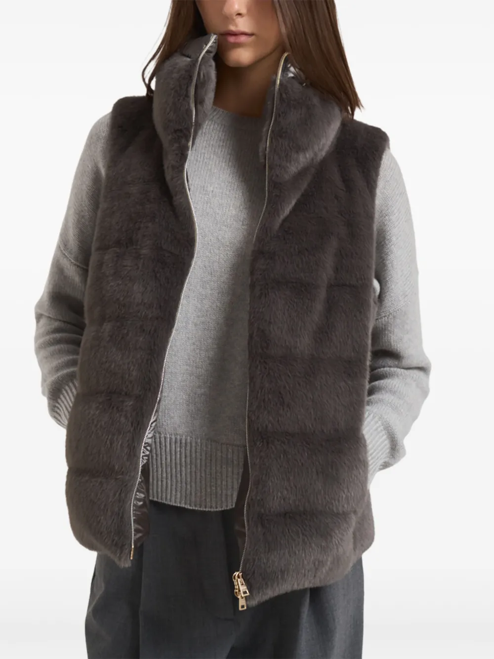 Herno Jack met rits Grijs