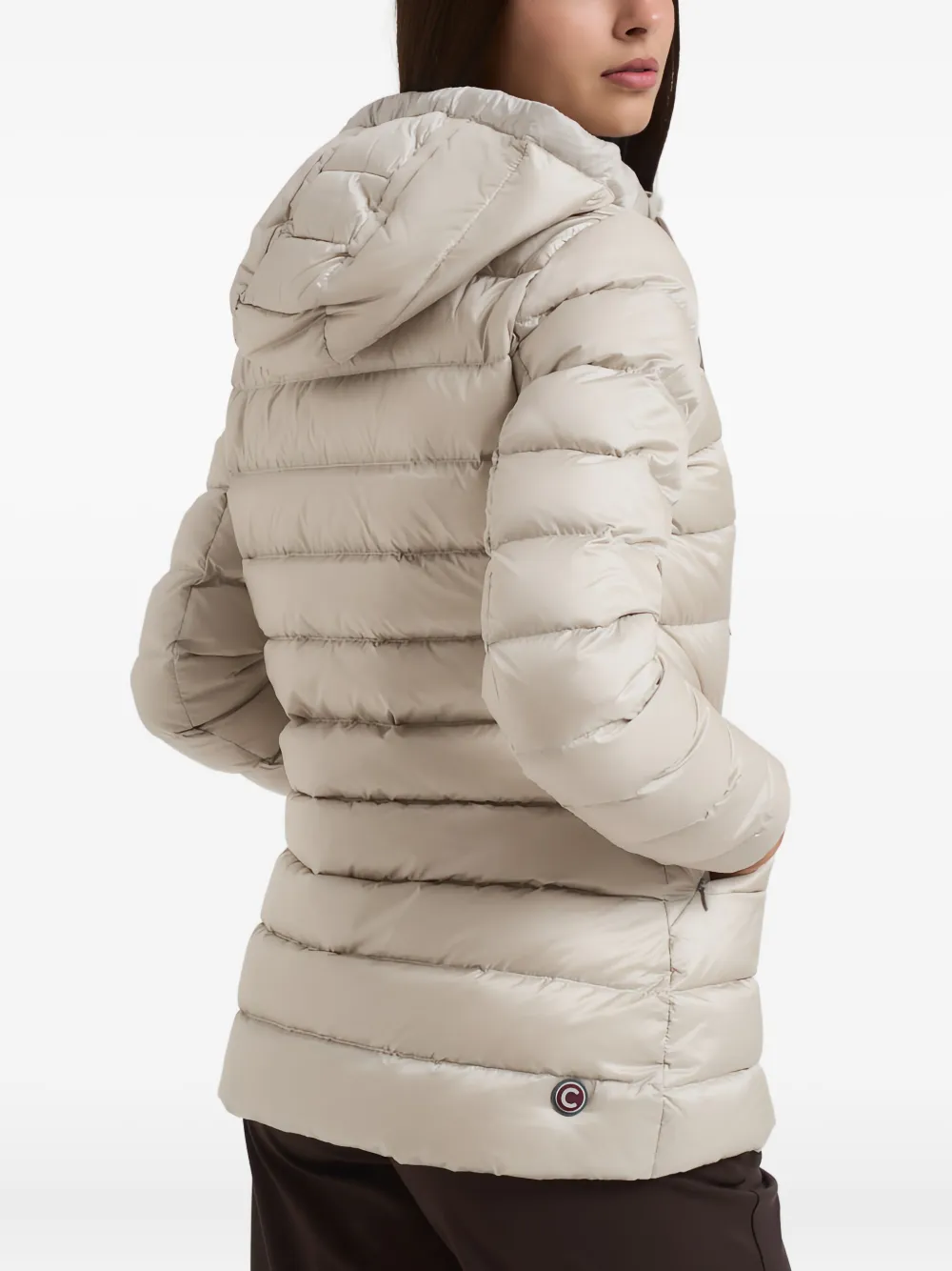 Colmar Hooded Padded Coat In Gray