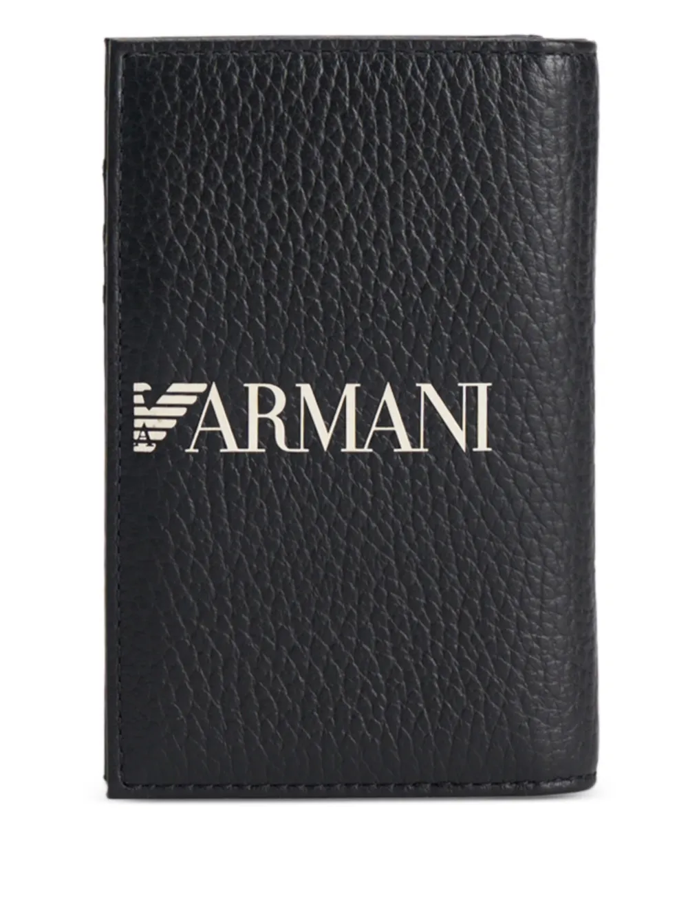 Emporio Armani Portemonnee met logo Zwart