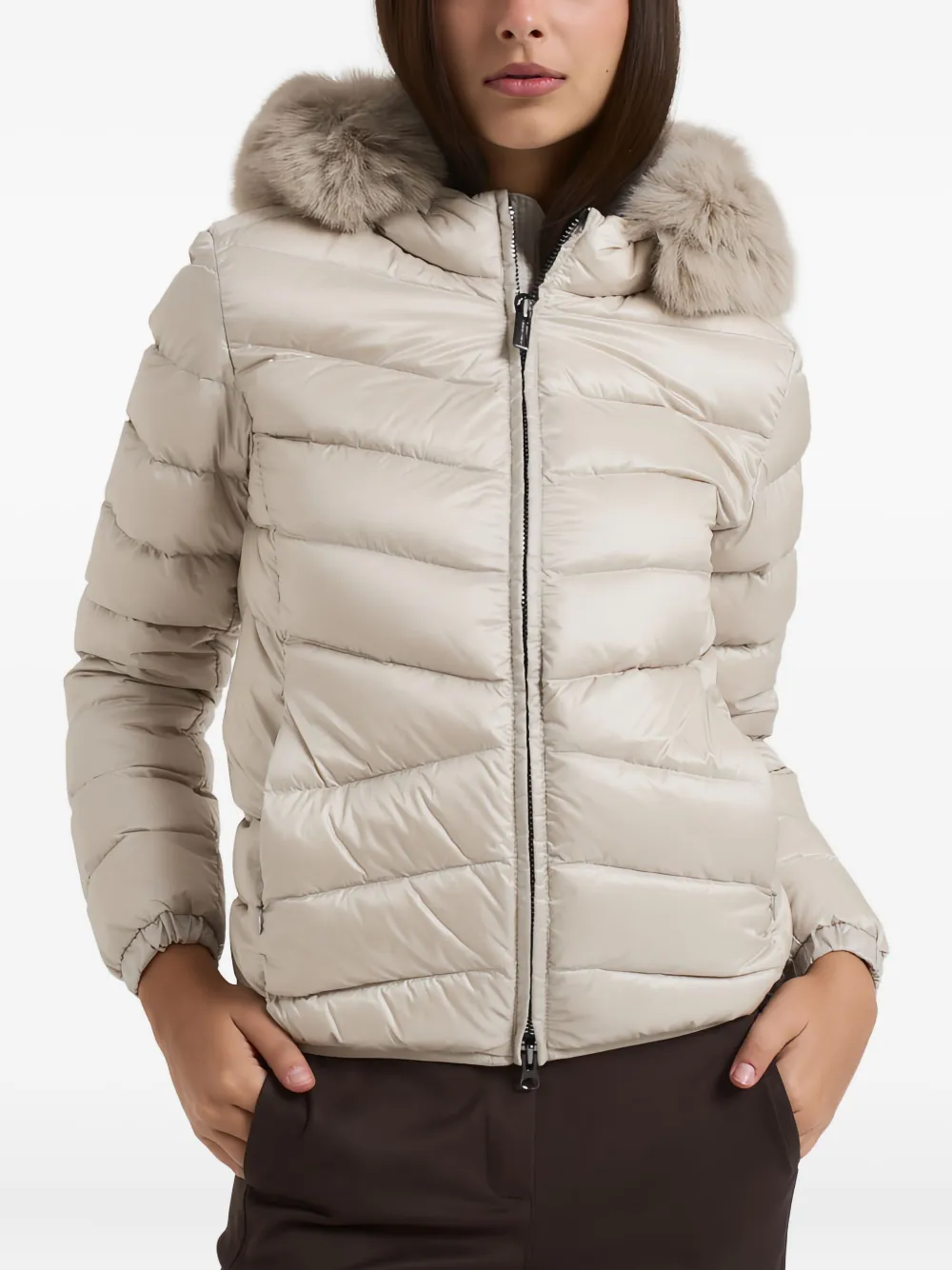 Colmar faux fur-trim hooded jacket | Chamarras capitonadas | Image 2