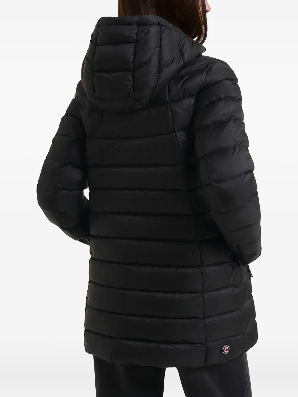 Colmar Gewatteerde jas met capuchon Zwart